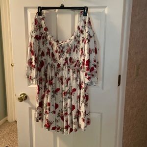 Off the shoulder boho dress TORRID